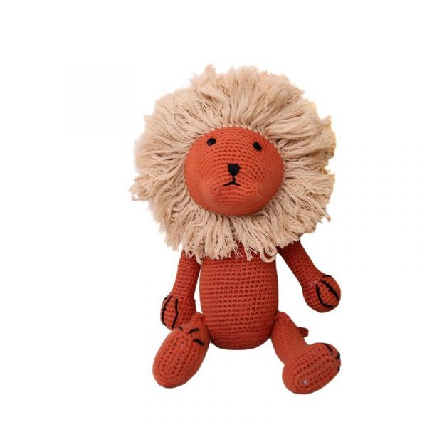 Knitted Lion Doll