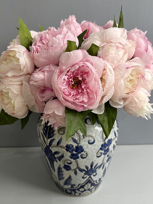 pink-7-heads-artificial-luoyang-peony-silk-bouquet Silk Artificial Peony Bouquet, 7 Large Peony Heads Fake Flower Bundle for Wedding Floral Arrangement, Table Decor & Photoshoot Prop