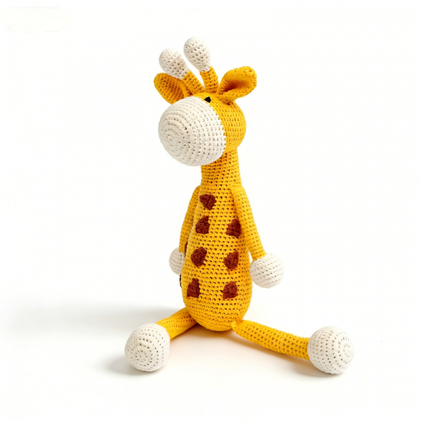 Cozy Handmade Crochet Giraffe Dolls