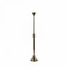 Dickson tube style taper candle holder, gold and silver, 35cm & 55cm dimension chart