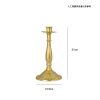 21 cm tall single taper candle holders great for wedding centerpieces, dinner parties and holiday decor