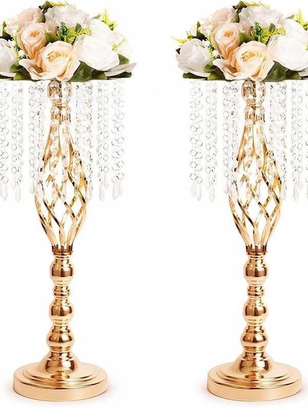 Luxury Golden Flower holder