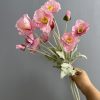 peach-apricot-flocked-iceland-poppy-artificial-flower