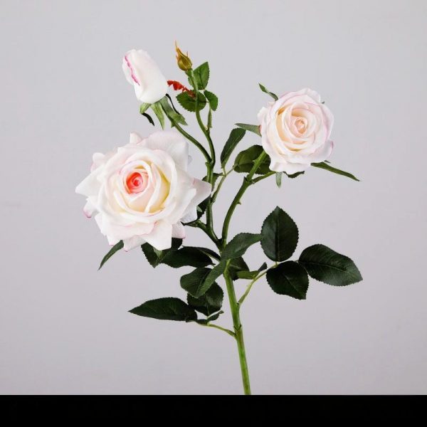 artificial-silk-rose-stem-white-with-blush-pink-edge-faux-wedding-flower