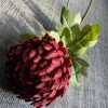 stunning artificial Spider Mum chrysanthemum for wedding home decor fall decor Artificial chrysanthemum silk long stem fall floral decor wholesale